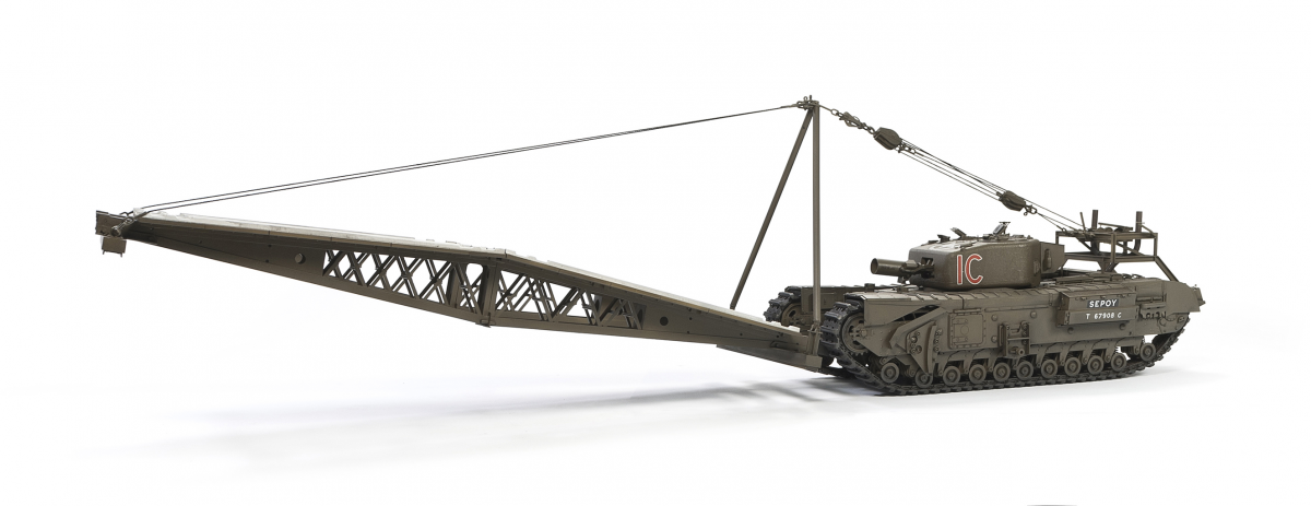 AFV Club 35342 Churchill MK.IV AVRE avec pont SBG 1/35 – immagine 3