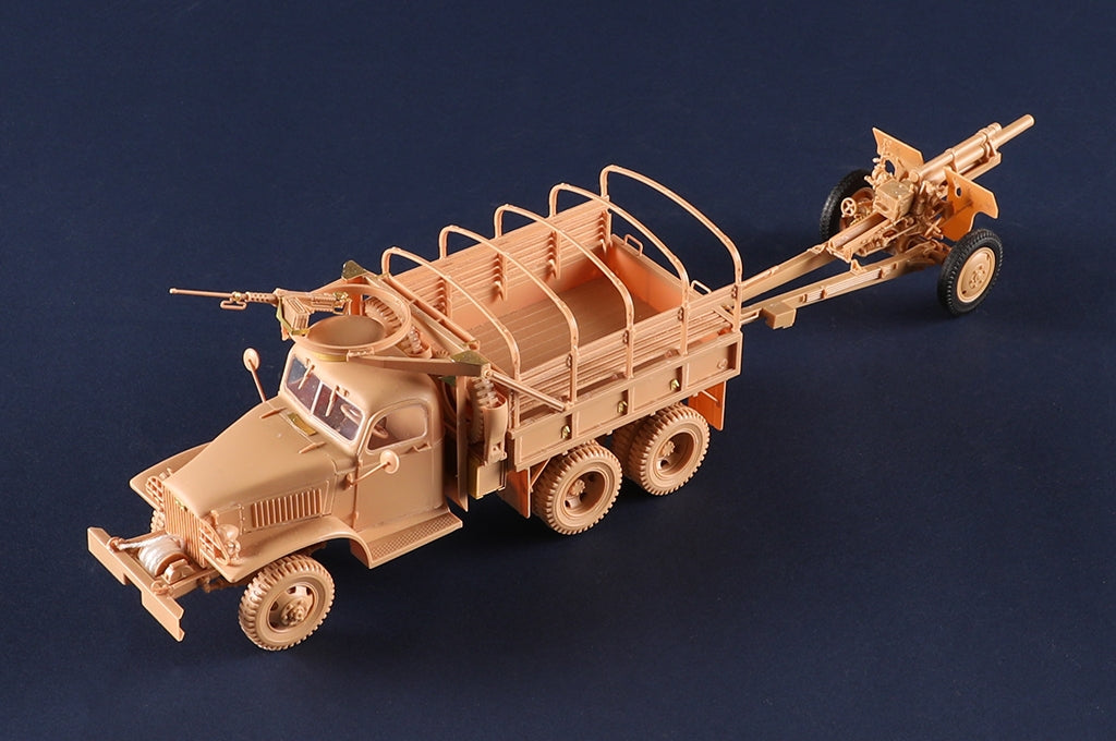 J&amp;#39;adore le kit 63567 CCKW-352 avec obusier M2A1 de 105 mm - Version tourelle mitrailleuse 1/35 – image 11