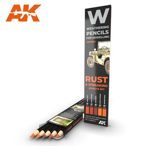 AK Interactive AK10041 RUST &amp;amp; STREAKING : ENSEMBLE D&amp;#39;EFFETS
