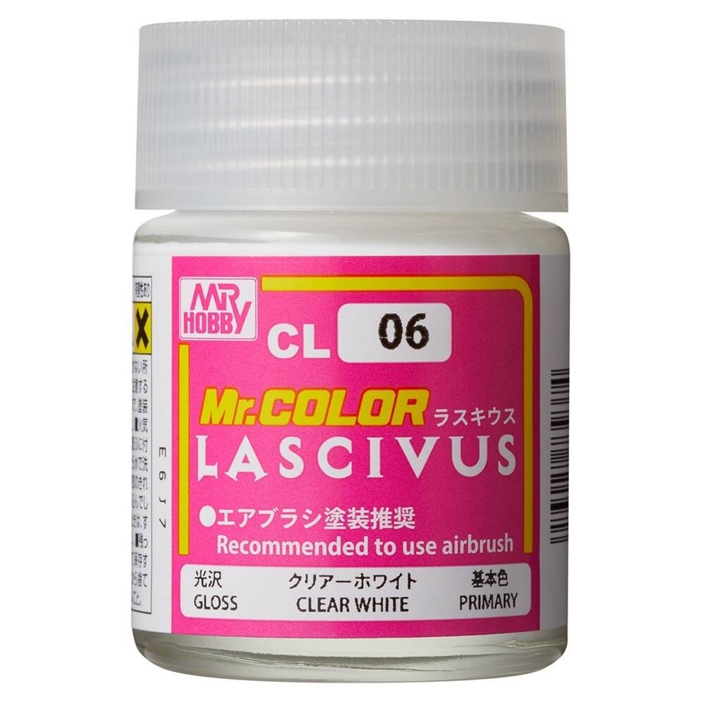Mr.Color CL-06 Lascivus 18ml - Blanc transparent