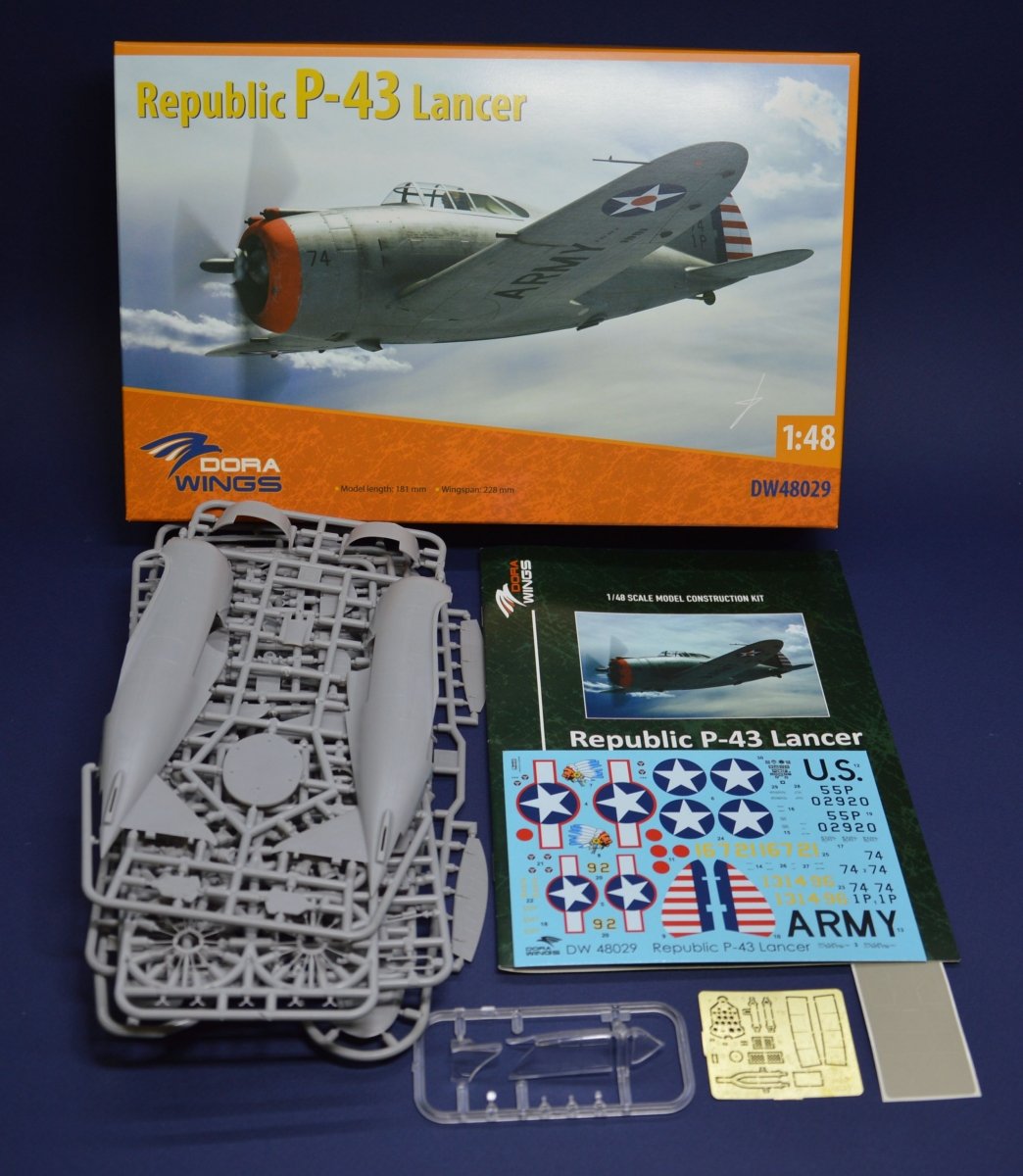 Dora Wings 48029 Republic P-43 Lancer 1/48 – immagine 2