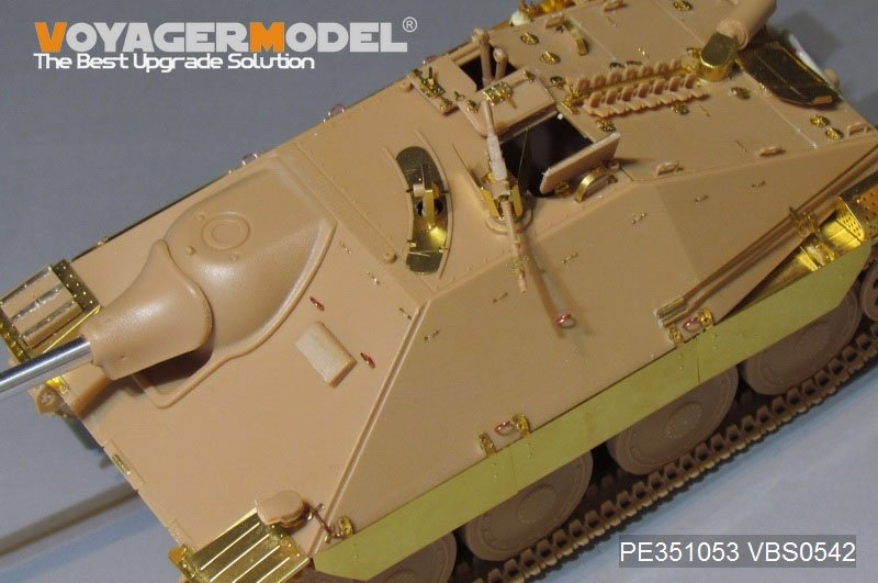 Maquette Voyager PE351053B Chasseur de chars allemand Sd.Kfz.138/2 Hetzer, version tardive (la version B inclut le canon), pour maquettes ACADMY 13230/13277 au 1/35 – image 18