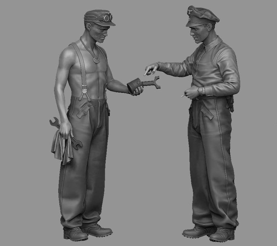 Ensemble de tenues d'été pour tankistes Waffen-SS Panzer Art FI35-146, échelle 1/35