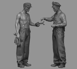Ensemble de tenues d&amp;#39;été pour tankistes Waffen-SS Panzer Art FI35-146, échelle 1/35