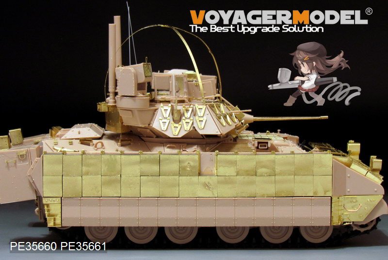 Ensemble Voyager Model PE35661 M2A3 BRADLEY ERA de l&amp;#39;armée américaine moderne (pour MENG SS-004) 1/35 – Bild 4