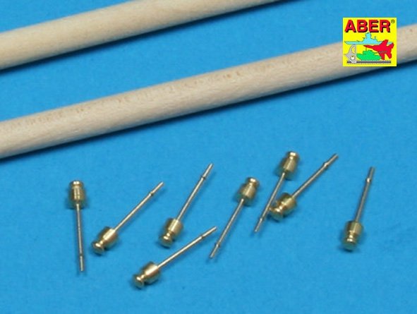 Aber 35D07 Télégraphe - jeu de piliers pour 4 isolateurs (1/35) – Bild 3