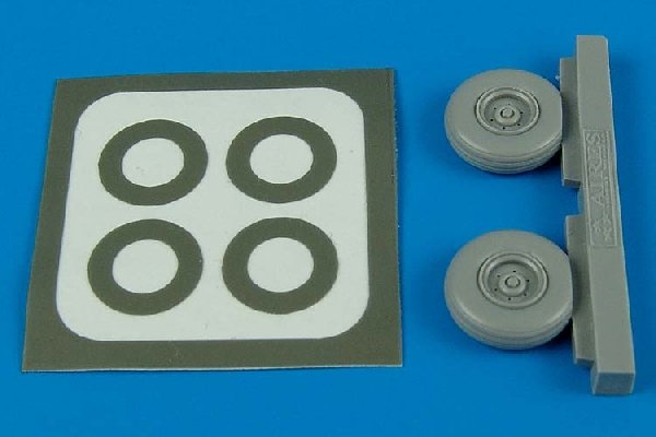 Aires 7209 Mil Mi-8 roues et masques de peinture 1/72 Autres