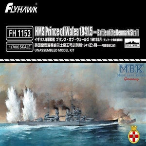 Maquette FlyHawk FH1153 HMS Prince of Wales Mai 1941 1/700