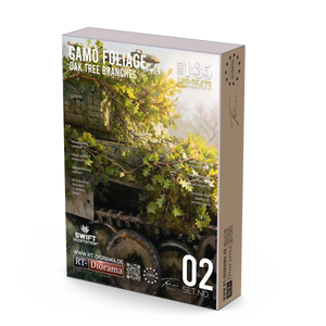 RT-Diorama 35473 Oak Tree Branches - Camo Foliage 1/35