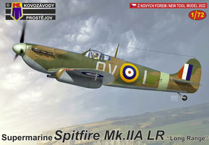 Kovozavody Prostejov KPM0305 Spitfire Mk.IIa LR « Longue Portée » 1/72