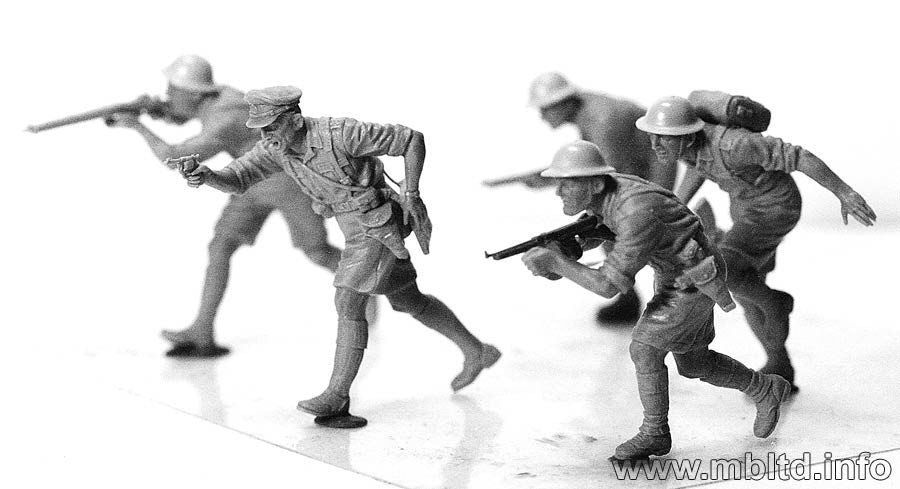Master Box 3580 Infanterie britannique en action (Afrique du Nord 1941-1943). Batailles du désert. Maquette 2 (1/35) – image 5