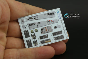 Intérieur imprimé en 3D et coloré pour F-15E de Quinta Studio QD72034 (GWH) à l&amp;#39;échelle 1/72 – image 11