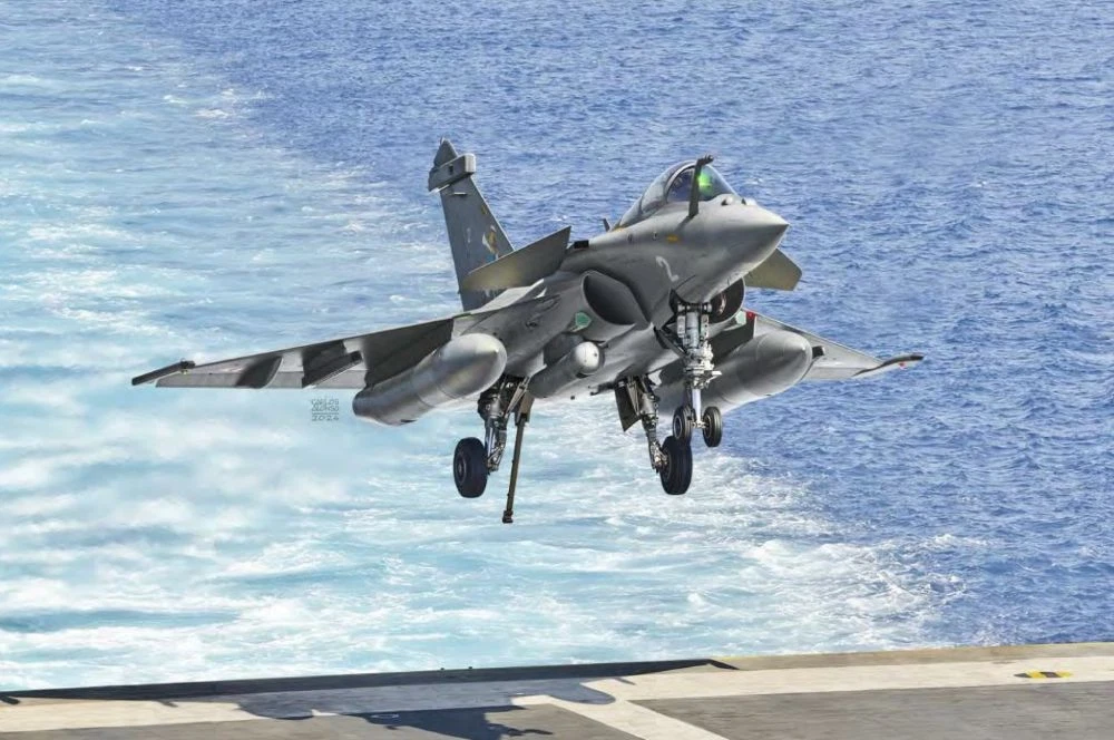 Maquette Academy 12368 Rafale M Marine Nationale 1/48