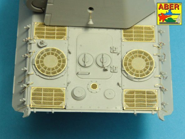 Aber 35G33 PzKpfw V Ausf.A (Sd.Kfz.181) GRILLES (1/35)  – image 9