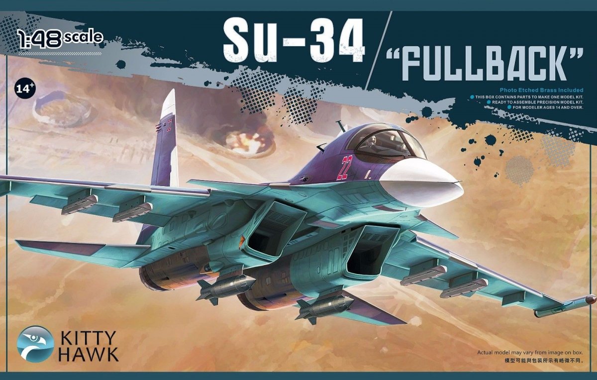 Kitty Hawk 80141 Su-34 Fullback (1/48)