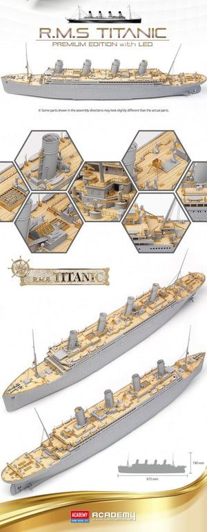 Academy 14226 RMS Titanic Édition Premium avec unités LED 1/400 – imagen 3