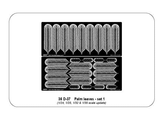 Aber 35D37 Feuilles de fougère, lot 1 (1/35) – image 4