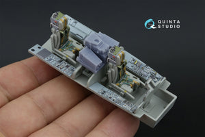 Quinta Studio QD+48519 Tornado ECR 3D-Printed coloured Interior on decal paper (Italeri) (with 3D-printed resin parts) 1/48 – zdjęcie 9