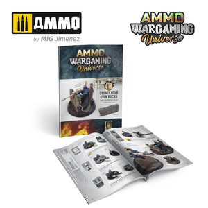 Ammo of Mig 6930 AMMO WARGAMING UNIVERSE Livre 11 – Créez vos propres rochers (anglais, espagnol, polonais)  – image 2