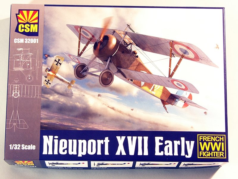 Maquette Cooper State Models 32-001 Nieuport XVII Début 1/32