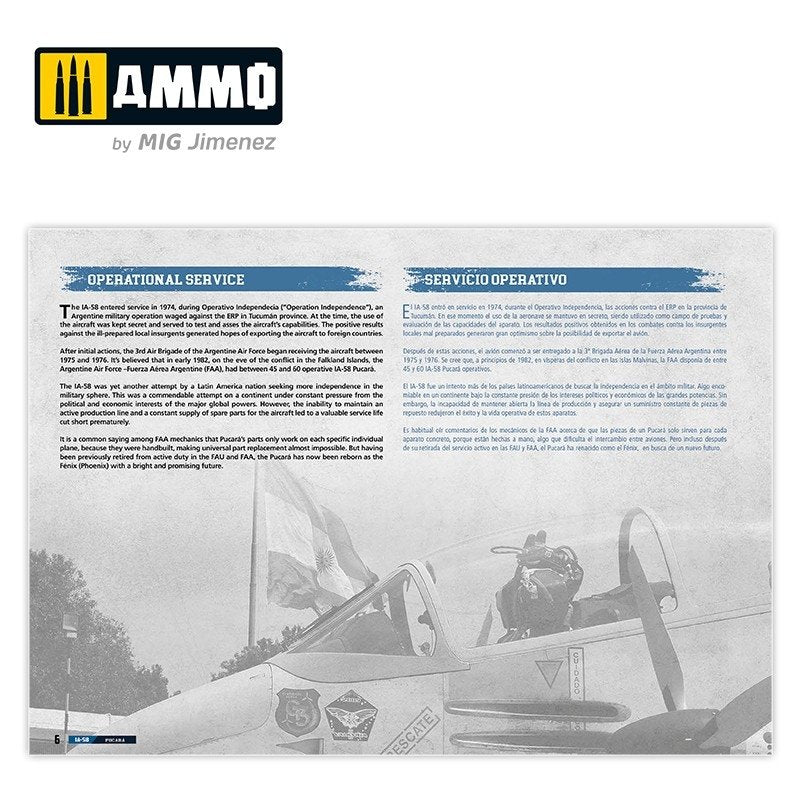 Munitions du Mig Jimenez 6025 IA-58 Pucará Guide des modélisateurs visuels (multilingue) – image 2