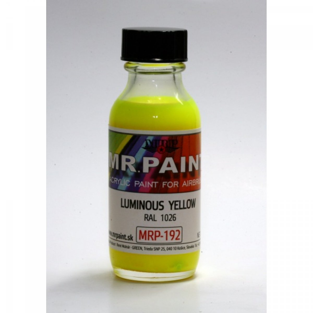 Peinture MR. Paint MRP-192 Jaune Lumineux RAL 1026 30 ml  – immagine 2