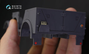 Intérieur imprimé en 3D et coloré sur papier décalcomanie Quinta Studio QD35027 Horch 4X4 type 1a (pour kit Tamiya) 1/35 – image 4