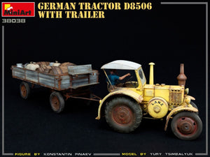MiniArt 38038 Tracteur allemand D8506 avec remorque 1/35 – image 10