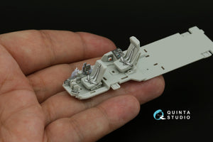 Intérieur imprimé en 3D et coloré sur papier décalcomanie pour Mi-24V OTAN (QD+72185 de Quinta Studio, Hobby Boss/ARK Models) (avec pièces en résine imprimées en 3D) à l&amp;#39;échelle 1/72 – Bild 9
