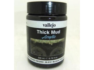 Vallejo 26812 Pâte épaisse - Pâte noire 200 ml