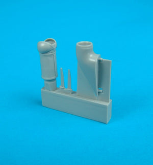 Filtre à poussière Quickboost QB32016 pour Bf 109G-6 (modèle précoce) Hasegawa au 1/32