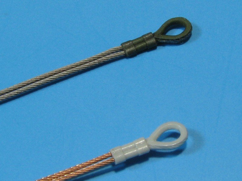 Câbles de remorquage Eureka XXL ER-3547 pour canon automoteur Mark IV Archer SPG 1/35 – immagine 5
