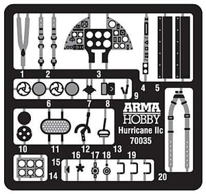 Arma Hobby 70035 Hawker Hurricane Mk IIc Expert Set 1/72 – image 2