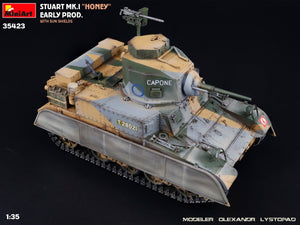 MiniArt 35423 Stuart Mk.I “Honey” Early Prod. w/Sun Shields 1/35 – zdjęcie 9