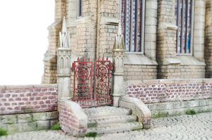 RT-Diorama 35040 Socle de diorama : Cour d&amp;#39;église 1/35 – imagen 6
