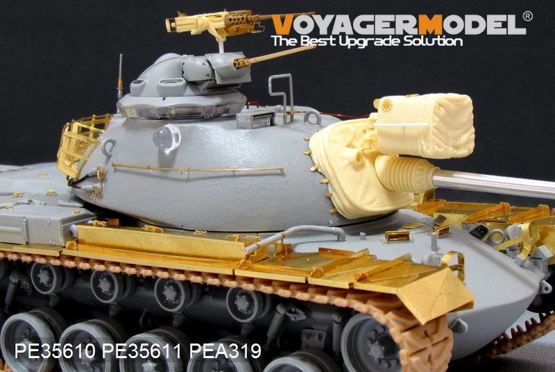 Maquette Voyager PEA319 M48A3 américain moderne - Pièces supplémentaires (pour DROGON/TAMIYA) 1/35 – immagine 4