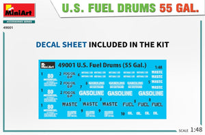 MiniArt 49001 FÛTS DE CARBURANT US 55 GAL. 1/48 – Bild 2
