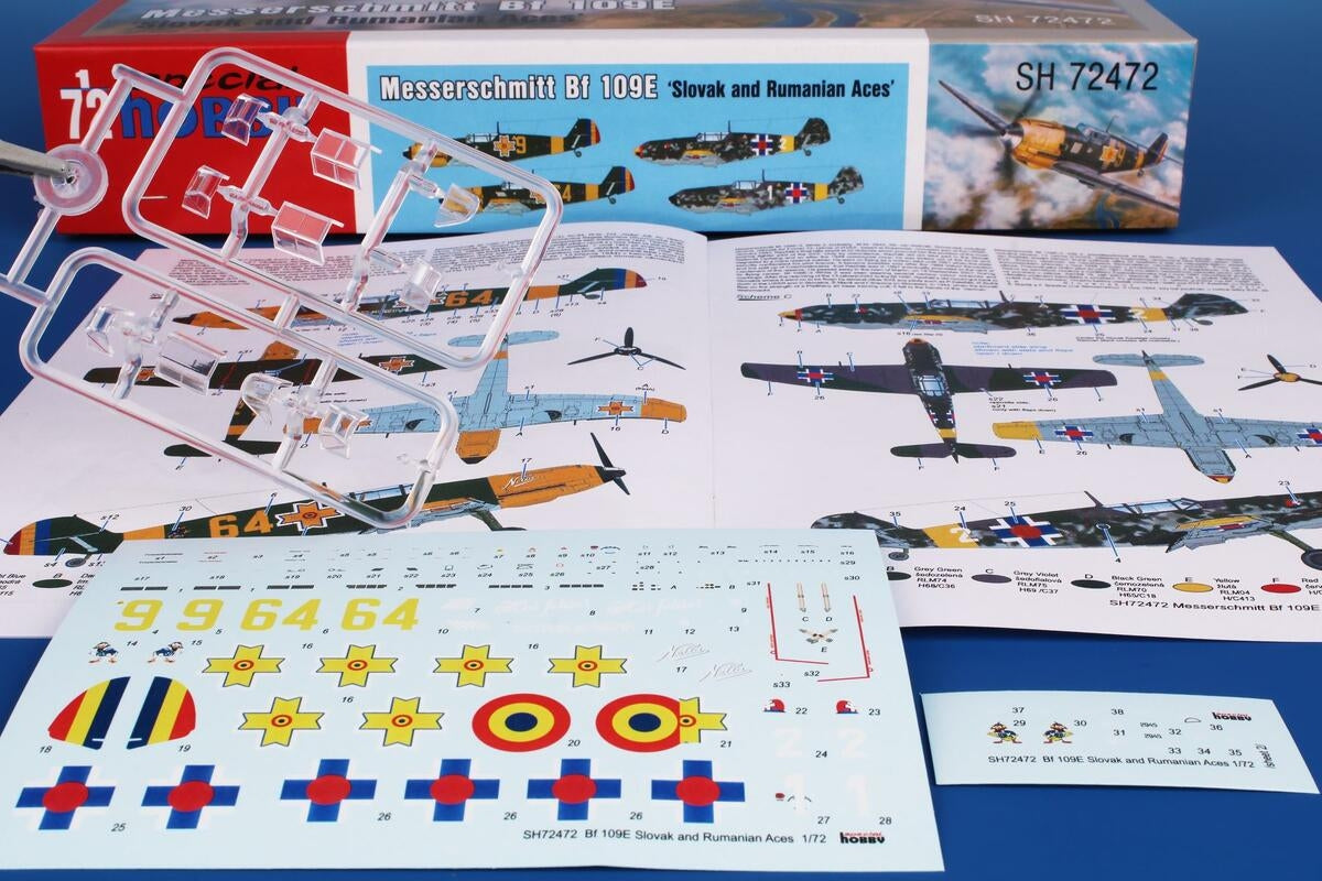 Special Hobby 72472 Messerschmitt Bf 109E « As slovaques et roumains » 1/72 – image 7