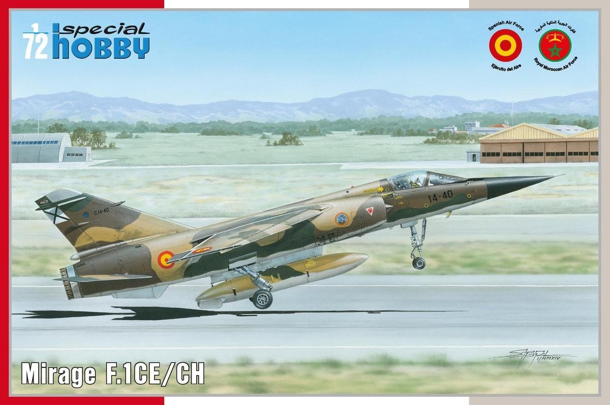 Maquette Special Hobby 72289 Mirage F.1 CE/CH 1/72