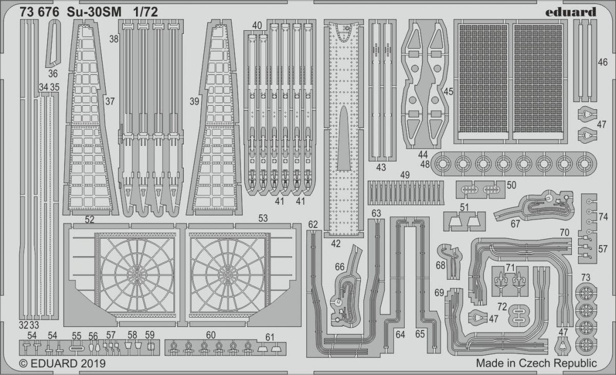 Eduard 73676 Su-30SM ZVEZDA 1/72 – imagen 2