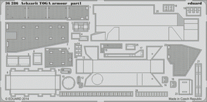 Eduard 36286 Achzarit TOGA armure 1/35 Meng