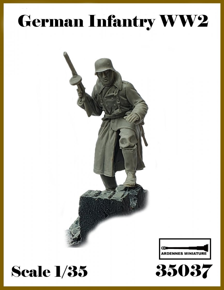 Ardennes Miniature 35037 INFANTERIE ALLEMANDE Seconde Guerre mondiale 1/35