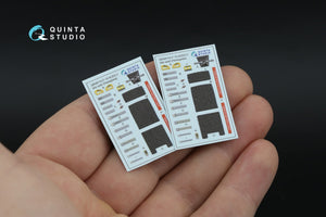 Intérieur imprimé en 3D et coloré sur papier décalcomanie Quinta Studio QD48596 F-15E (Hasegawa) 1/48 – immagine 6