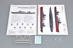 Trumpeter 05746 USS San Francisco CA-38 (1942) 1/700 – zdjęcie 3