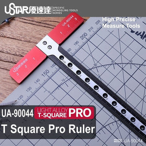 Règle carrée creuse U-Star UA-90044