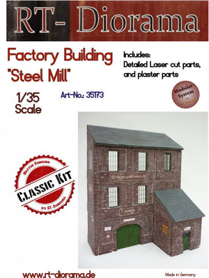 RT-Diorama 35173 Bâtiment d&amp;#39;usine : « Aciérie » 1/35