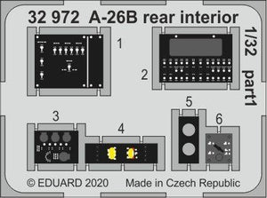 Intérieur arrière Eduard 32972 A-26B 1/32 HOBBY BOSS