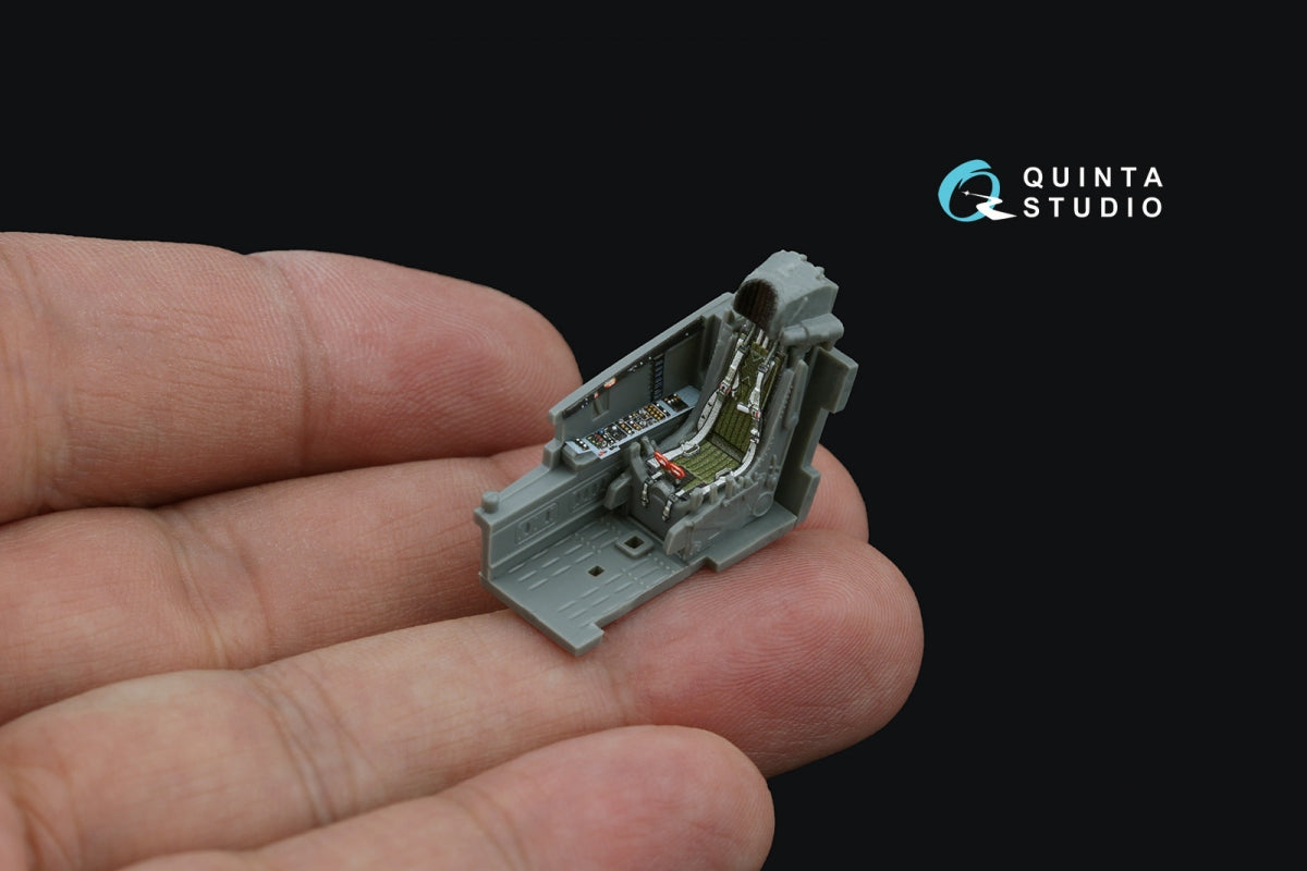 Intérieur imprimé en 3D et coloré sur papier décalcomanie Quinta Studio QD72161 MiG-29SMT (GWH) 1/72 – image 11