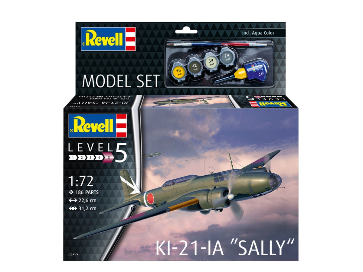 Revell - 63797 - Mitsubishi Ki-21-Ia 'Sally' - Maquette 1/72