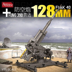 Amusing Hobby 35A020 12.8cm Flak 40 &amp;amp; FuMG 39D 1/35